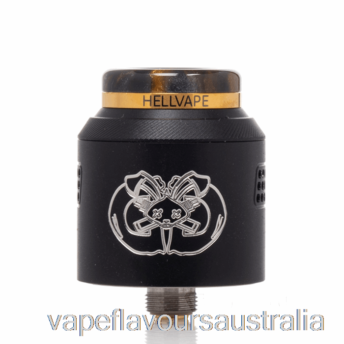 Vape Flavours Australia Hellvape Drop Dead 2 24mm RDA Matte Black